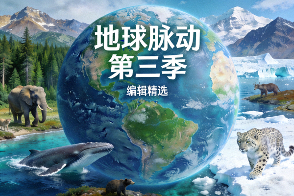 编辑精选大横卡 - 纪录片《地球脉动》第三季封面